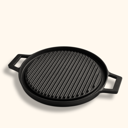 Double-Sided Round Grill